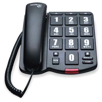 TOK FCIL TELEFONE COM FIO COM TECLAS GRANDES