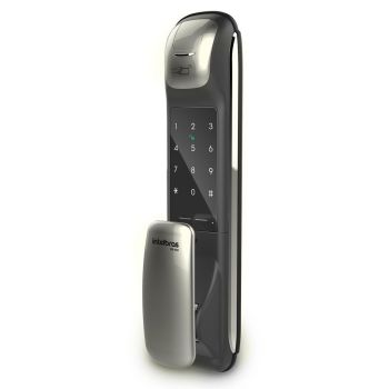 FECHADURA DIGITAL PUSH E PULL COM BIOMETRIA FR630