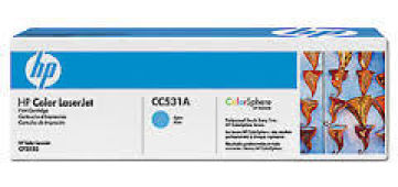 Toner HP CC531 cyan