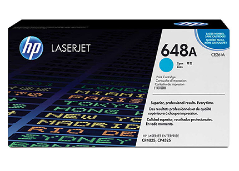 Toner HP CE261 cyan