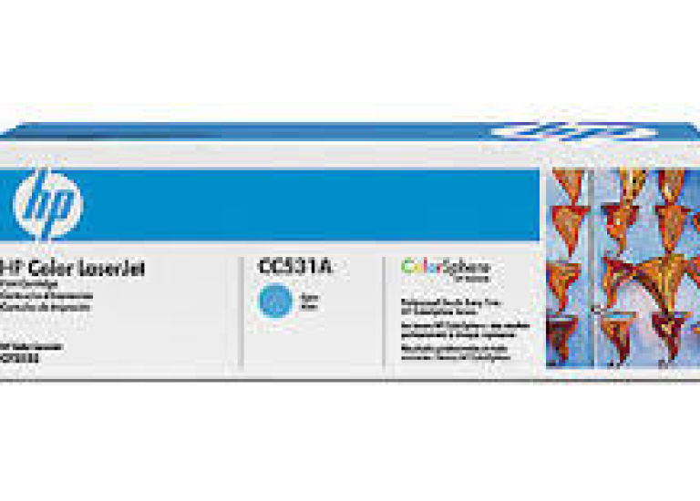 Toner HP CC531 cyan