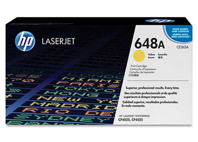 Toner HP CE262 yellow