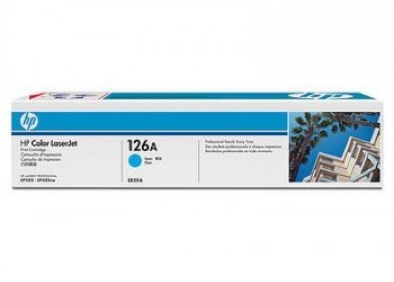 Toner HP CE311 cyan