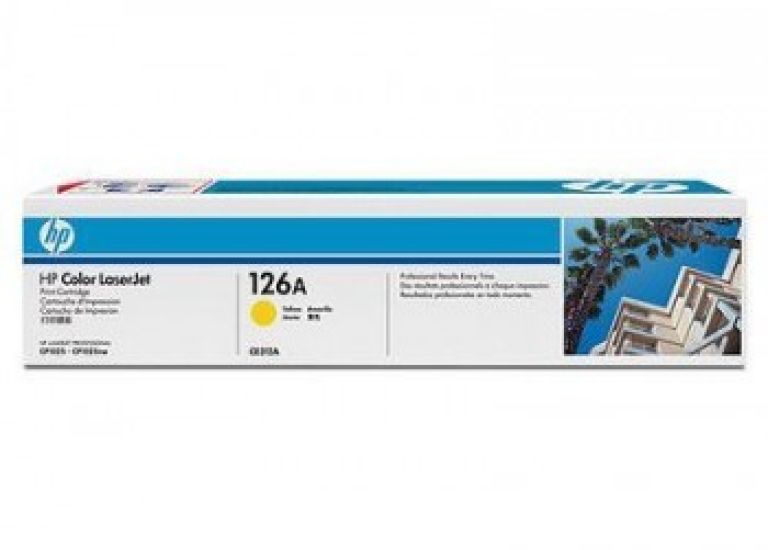 Toner HP CE312 yellow