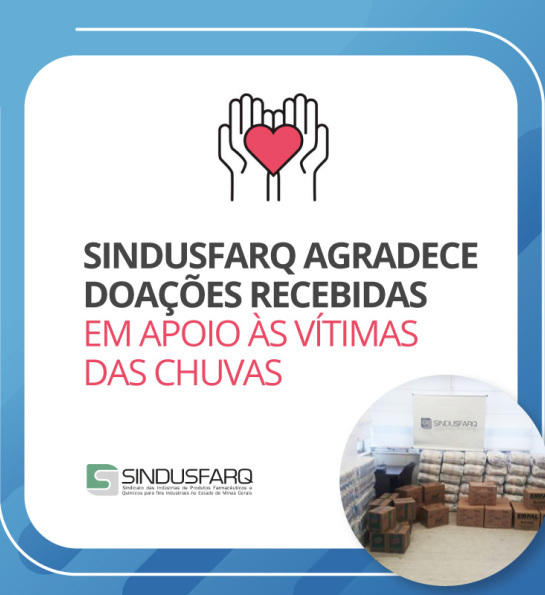 Sindusfarq agradece doações recebidas em apoio às vítimas das chuvas post.jpg