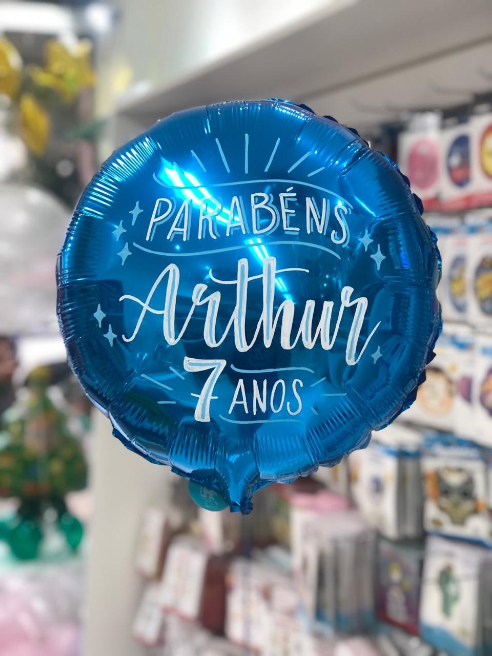 Decoração Personalizada com Gás